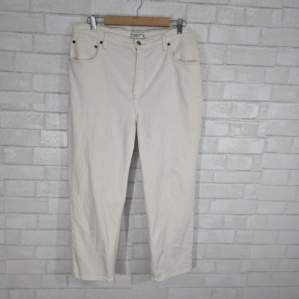 Abercrombie & Fitch The Ankle Straight jeans